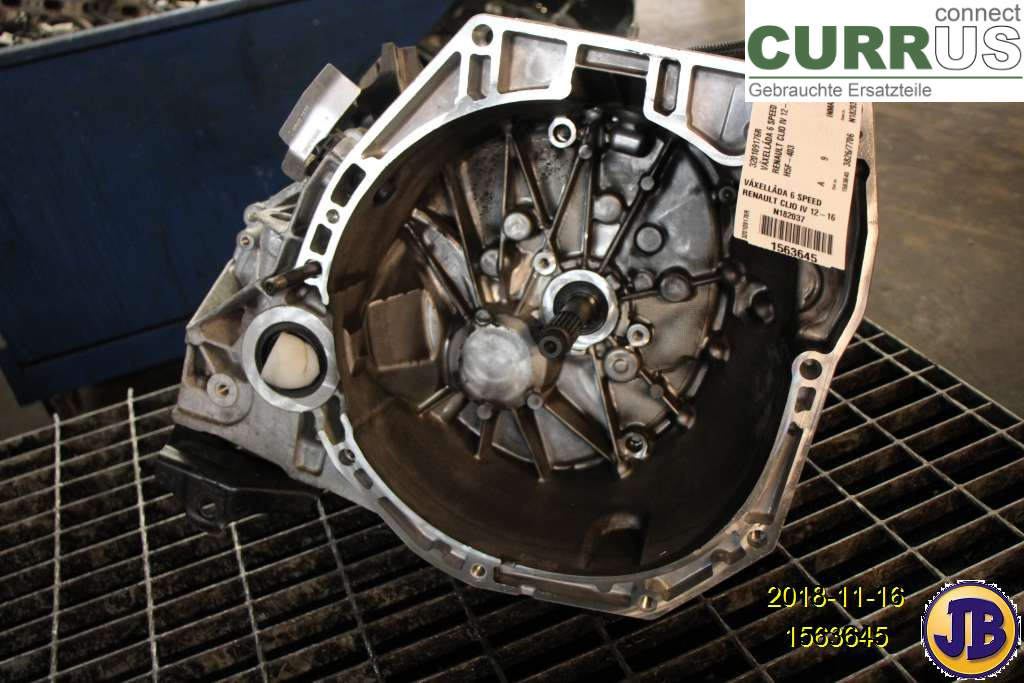 RENAULT CLIO IV   16-19 Gearbox (6-speed) 320109176R H5F-403