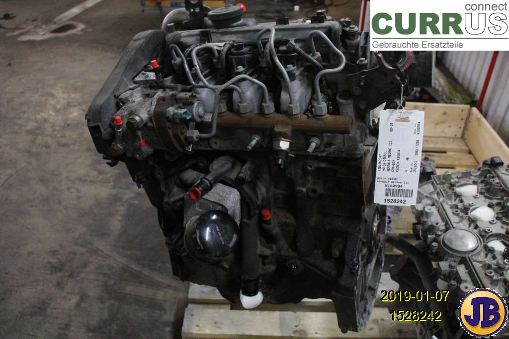 RENAULT MEGANE III 09-15 Motor 8201662547 K9K-834