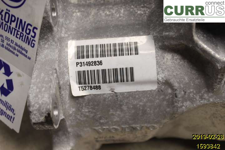 VOLVO V90 CROSS COUNTRY 17- Distribution gear box 36010506 D4204T14