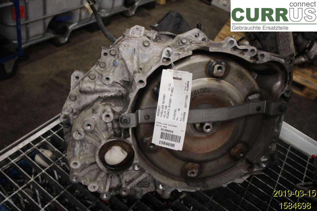 VOLVO V60  11-13 Gearbox (Automatic) 36050937 D5204T3
