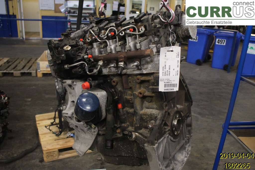 RENAULT MEGANE III 09-15 Motor 8201589545 K9K-636
