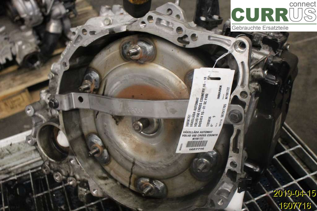 VOLVO V60 CROSS COUNTRY  16-18 Gearbox (Automatic) 36050761 D4204T4