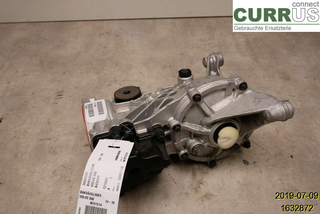 VOLVO S60  14-18 Differential 36002992 B4204T9