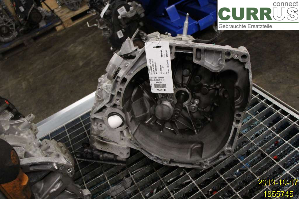 DACIA DUSTER  10-17 Gearbox (6-speed) 320108419R H5F-404