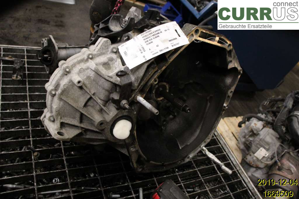RENAULT MEGANE III 09-15 Gearbox (6-speed) 8201365897 K9K-836