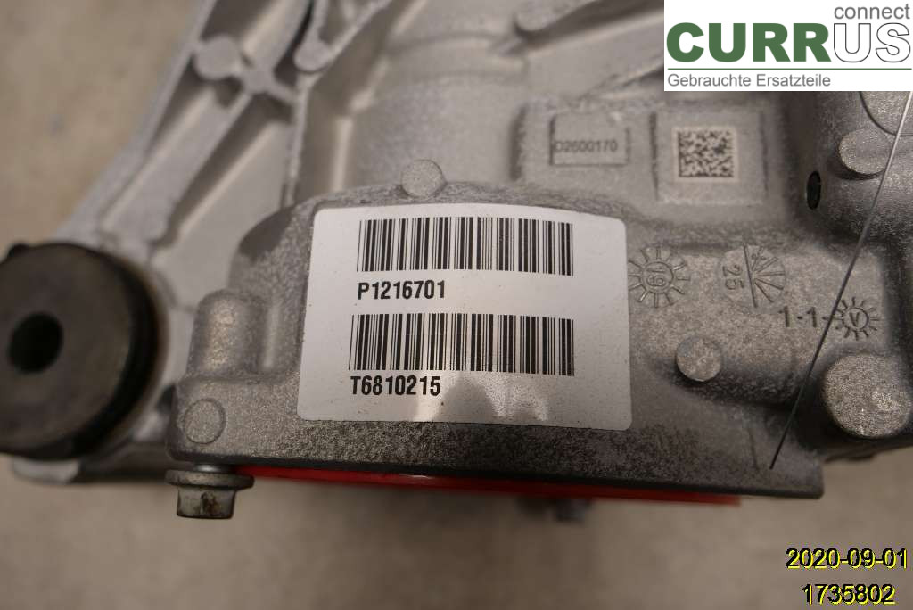 VOLVO XC60  18- Differential 36011763 D420T8