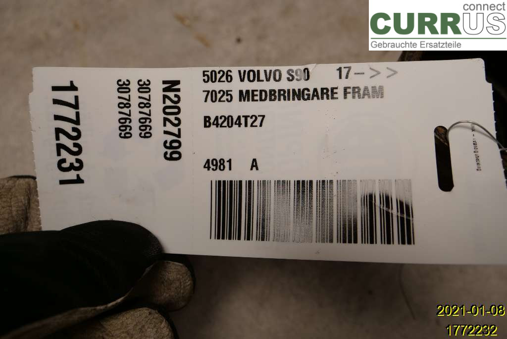 VOLVO S90  17- Distribution gear box 36010507 B4204T27