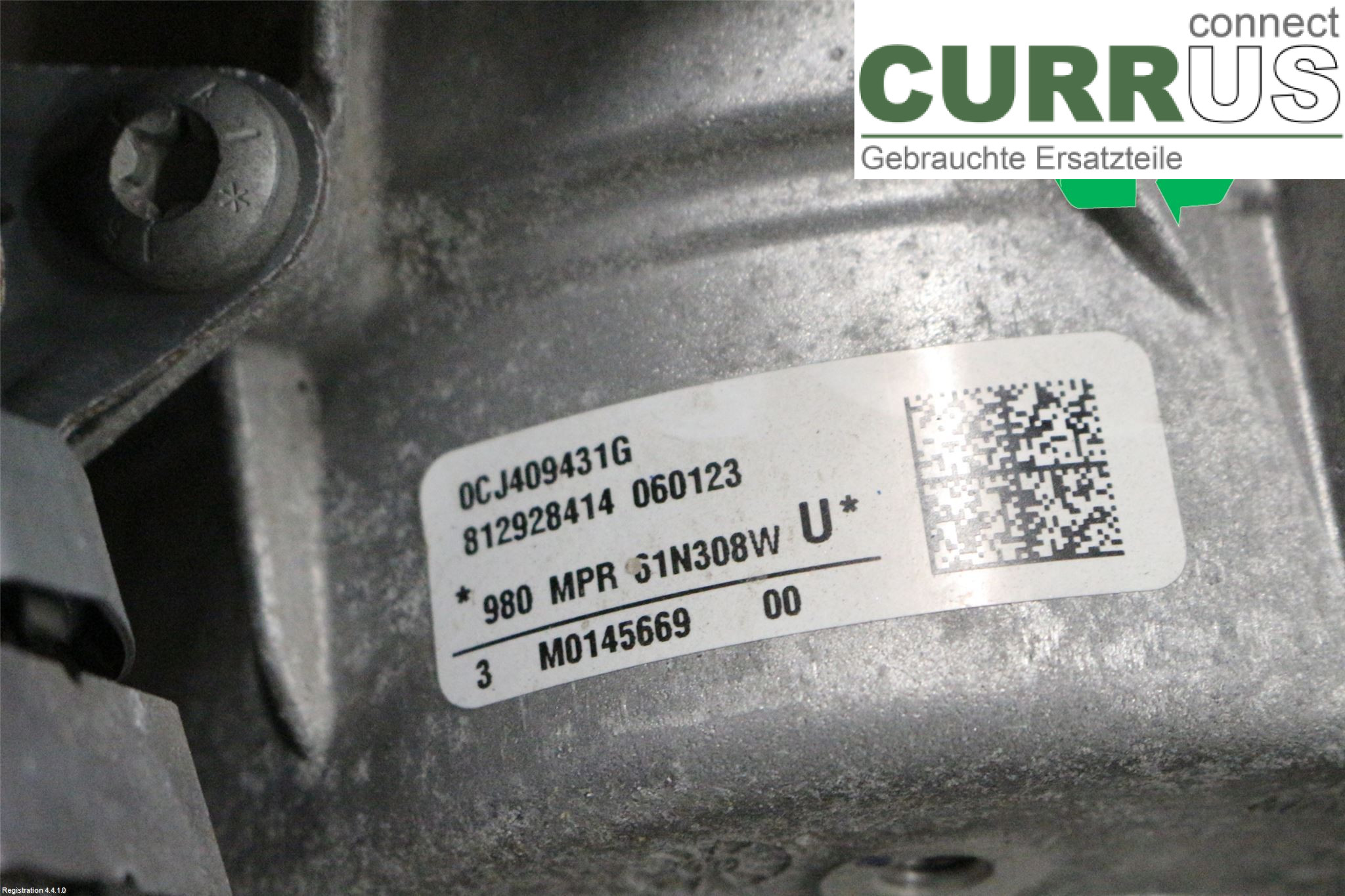 AUDI A4/S4 B9 20- Distribution gear box 0CJ409431G DMSA